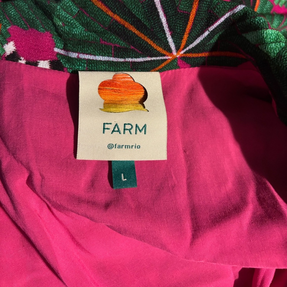 NWT Farm Rio Pitta linen blazer - Picture 6 of 8